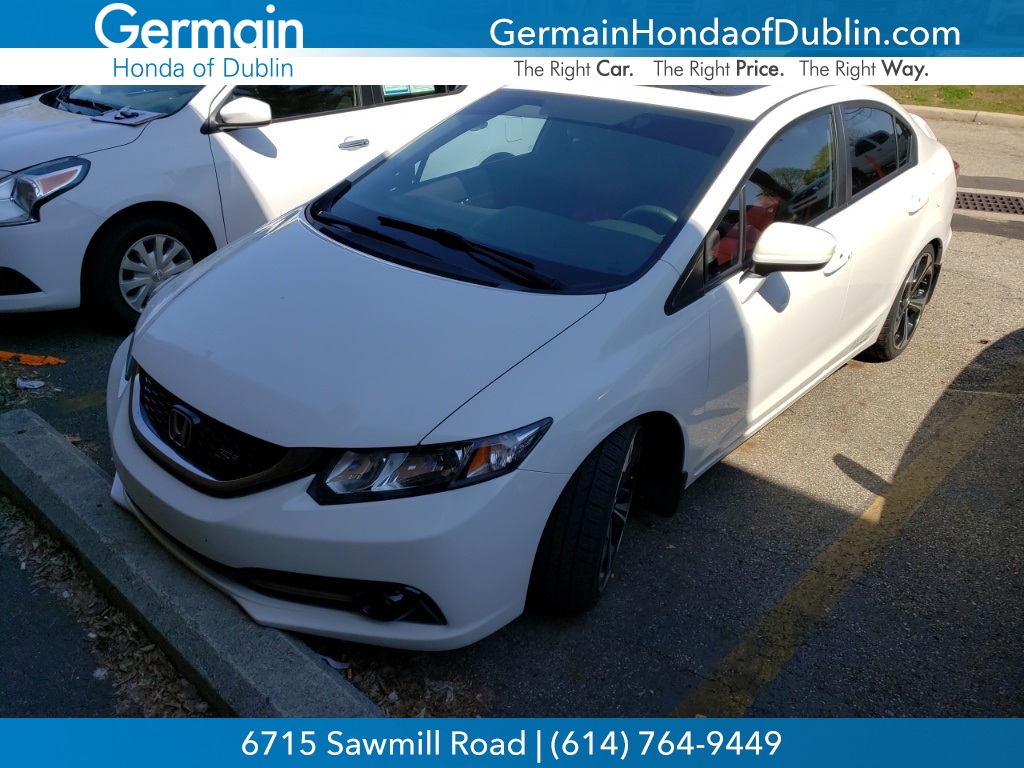 Pre Owned 2015 Honda Civic Si Fwd 4d Sedan